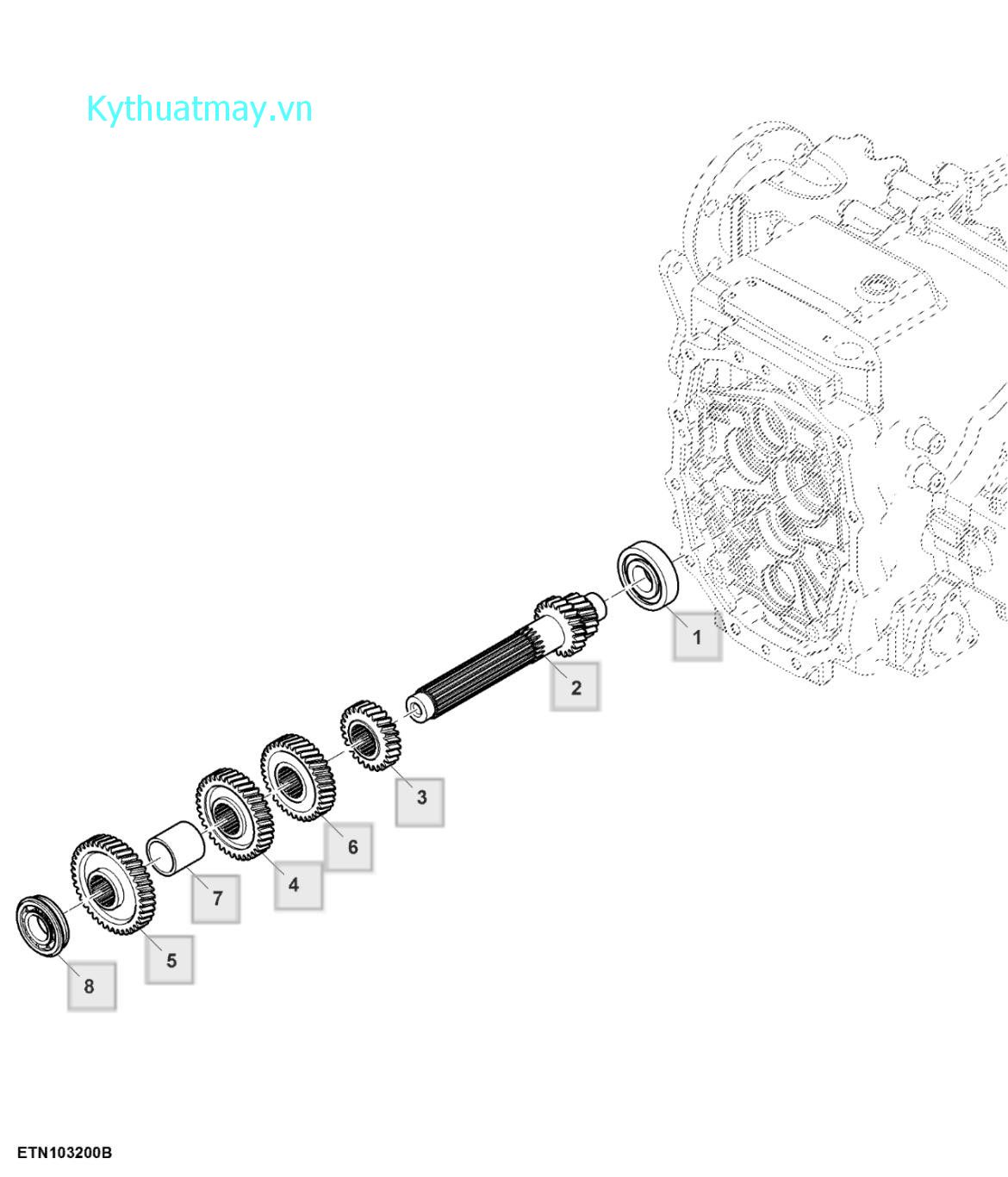 Trục truyền động - ST825167